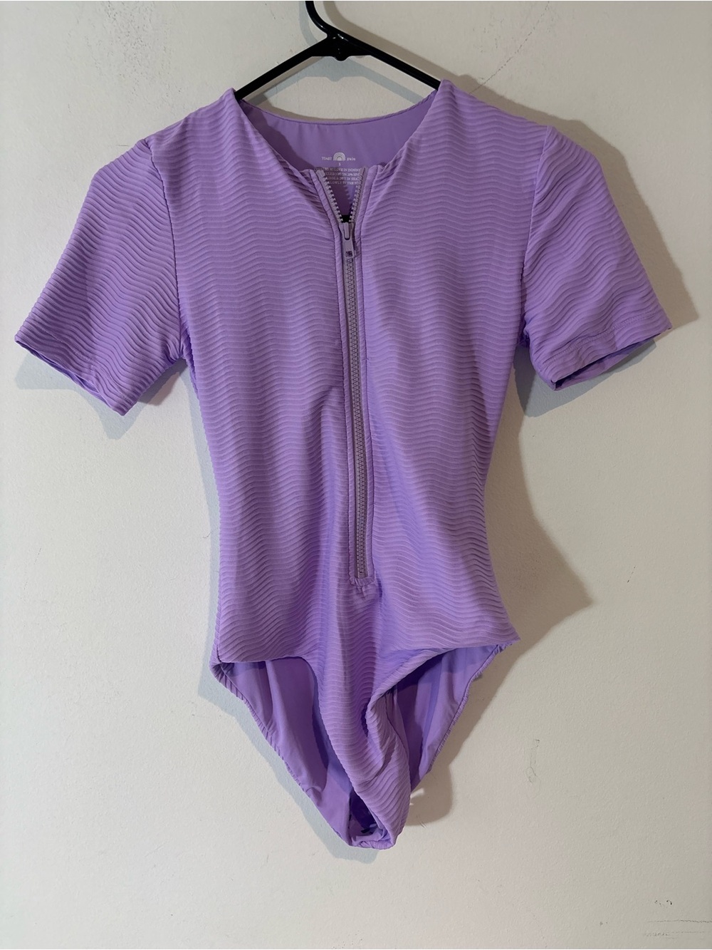 Free People Toast Swim Women Small One Piece Surf Swimsuit Zipper Front Summer